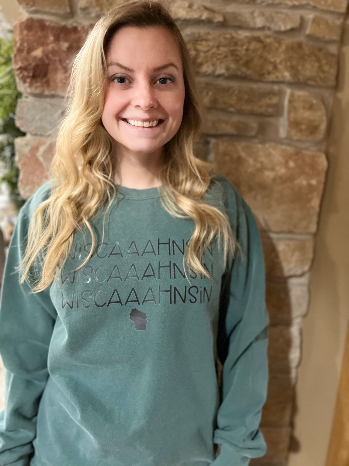 Wiscaaahnsin Crewneck