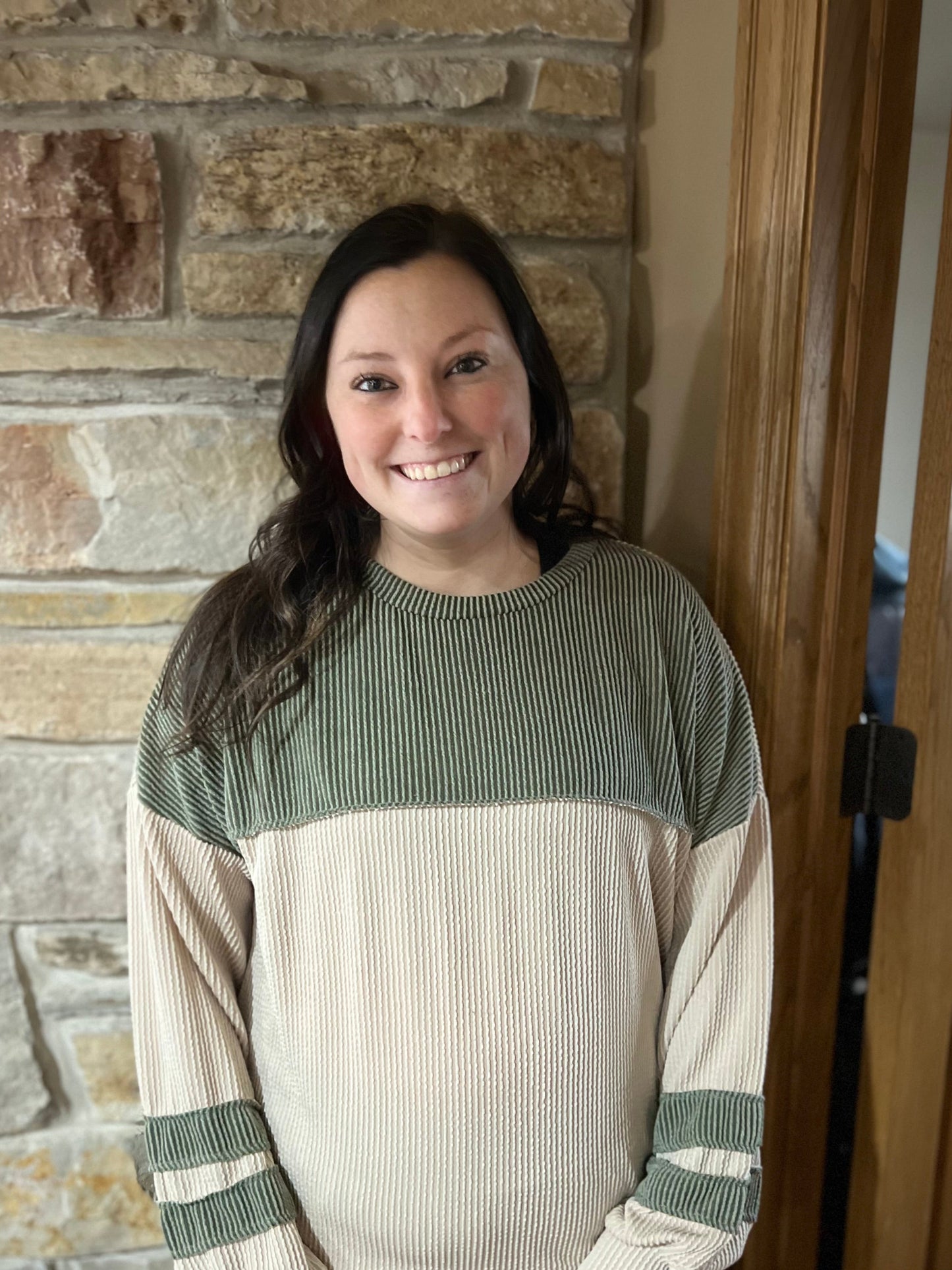 Clara Ribbed Long Sleeve Top