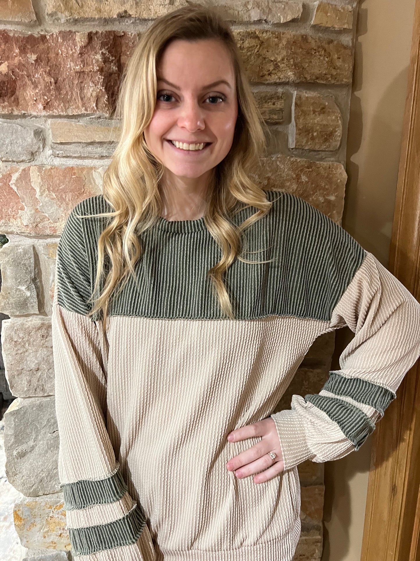 Clara Ribbed Long Sleeve Top