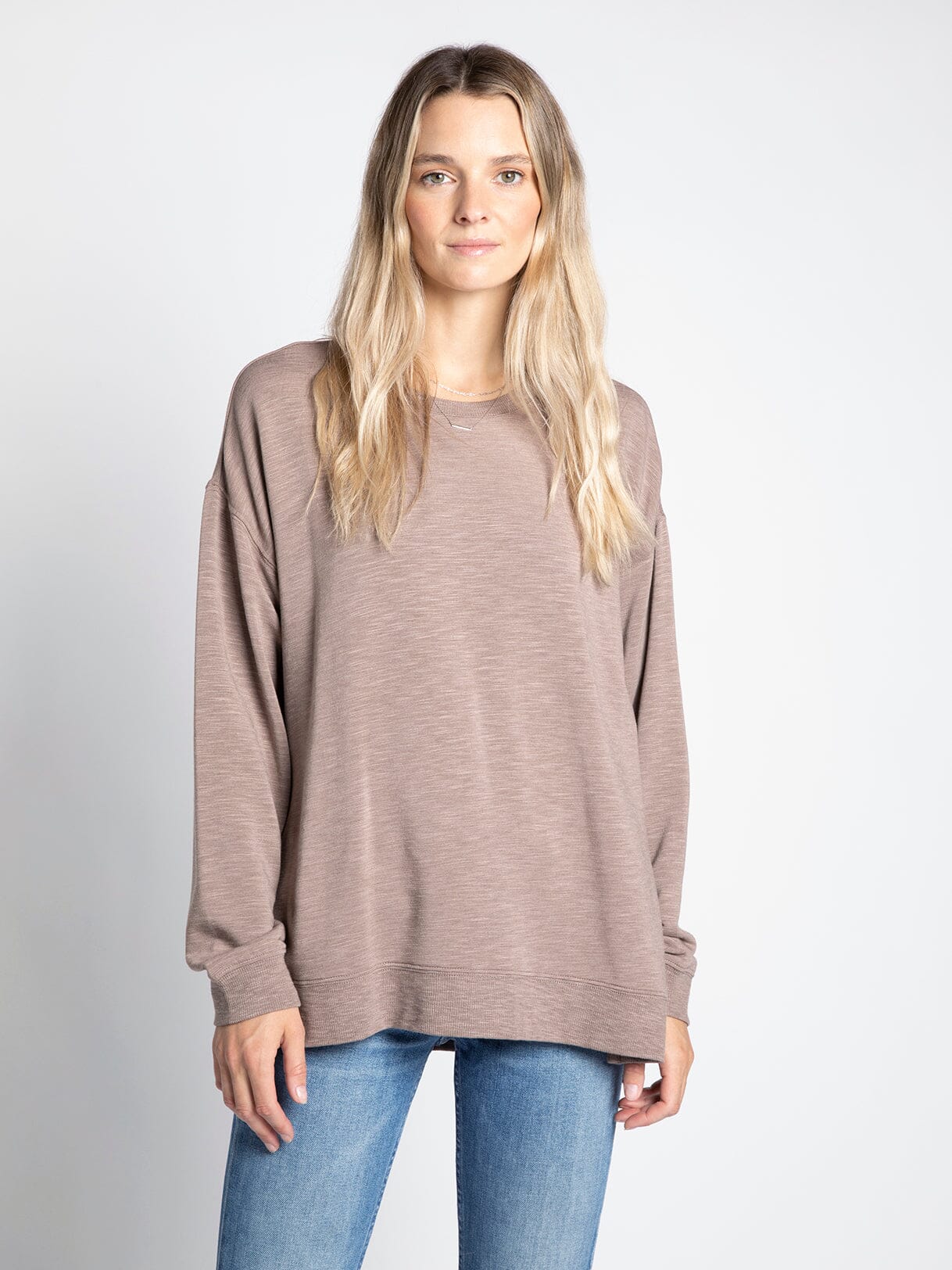 Crewneck Long Sleeve Butter Top