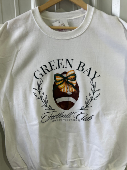 Football Club White Crewneck