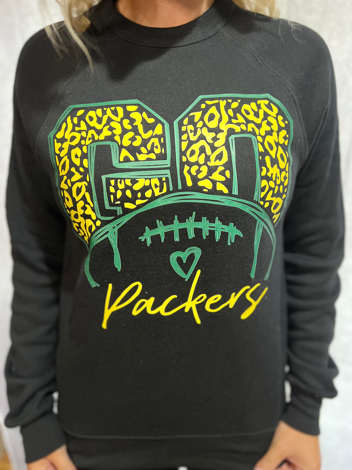 Super Fleece Crewneck Sweatshirt with Go Packer Logo