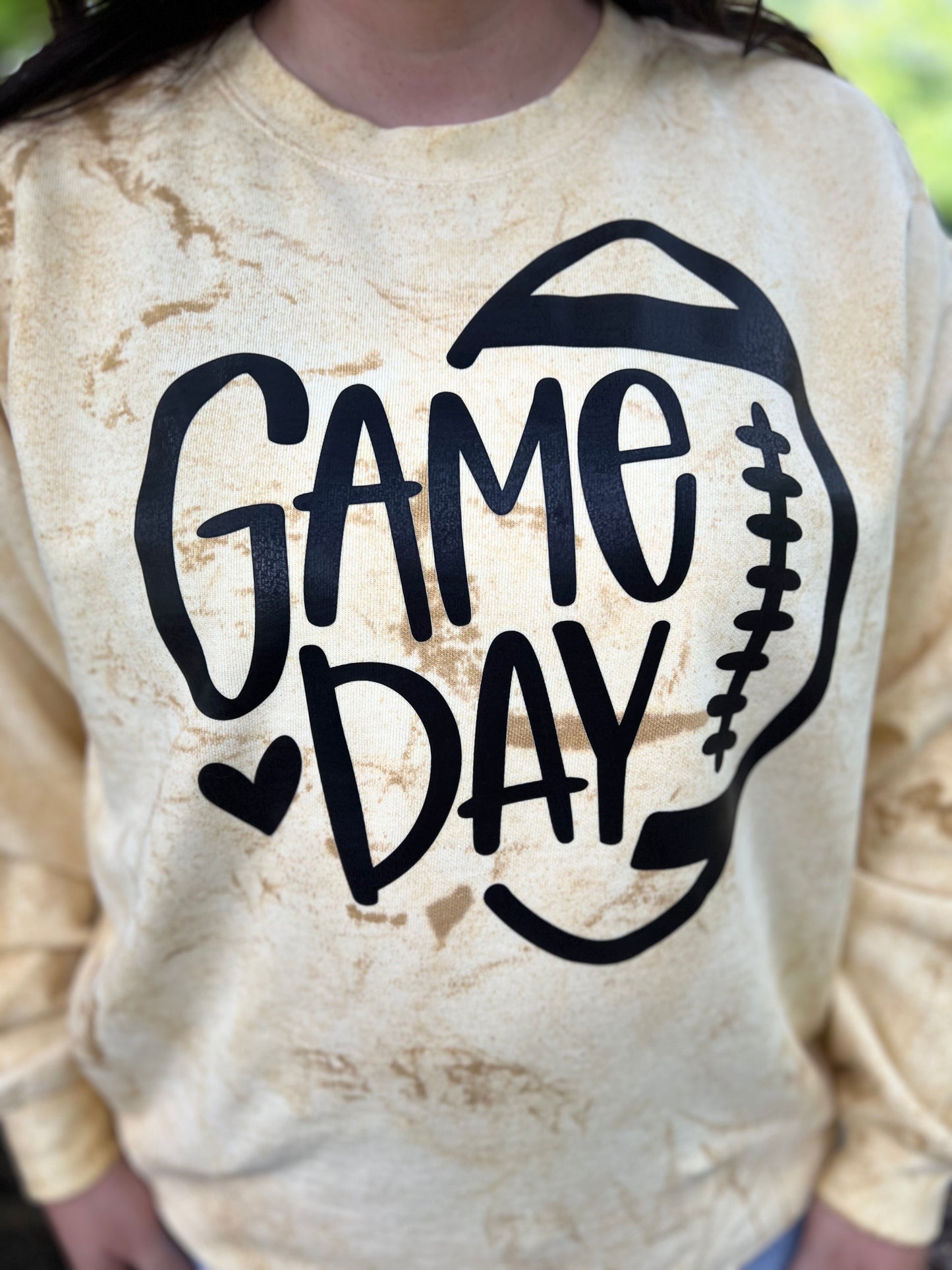 Yellow Game Day Crewneck