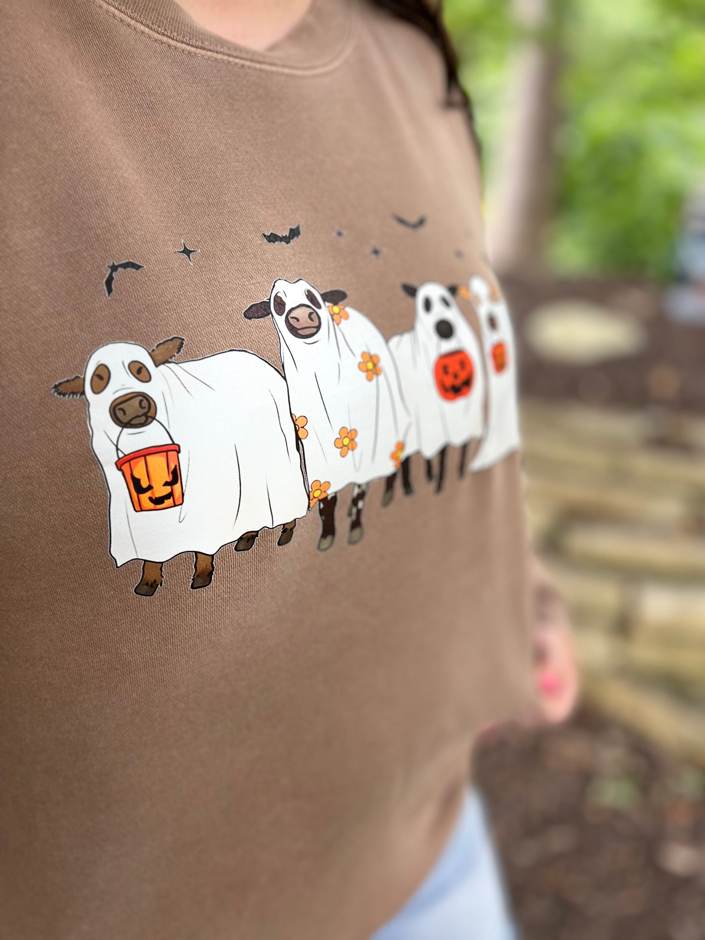 Ghost Cow Crewneck