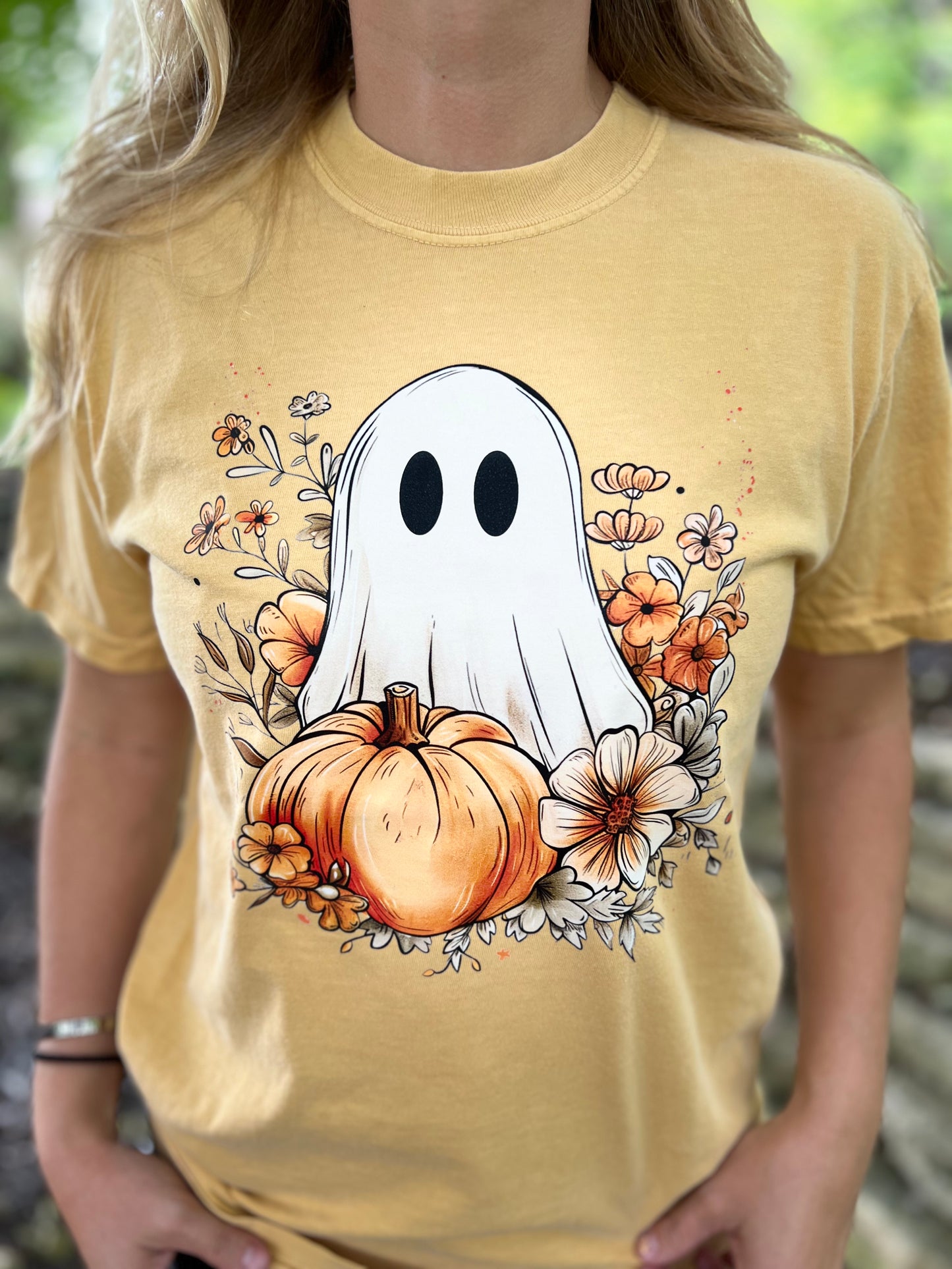 Floral Ghost T-shirt