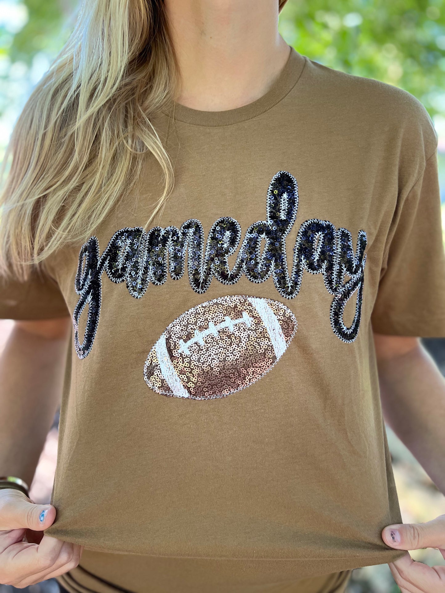 Game Day Dark Caramel T-Shirt