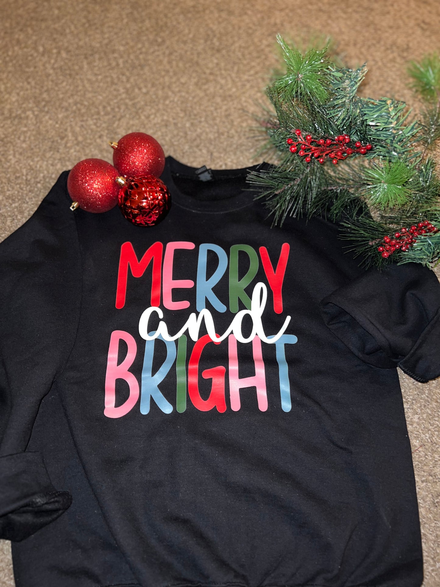 Merry and Bright Crewneck