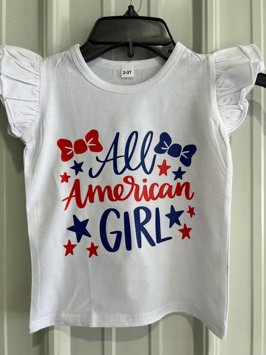 ALL AMERICAN GIRL SHIRT