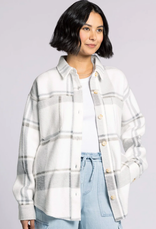 Plaid Soft Shacket