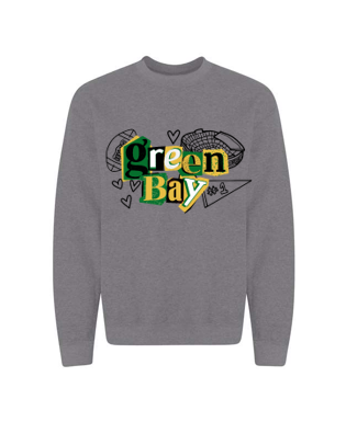 Gildan Crewneck Sweatshirt- Grey GB