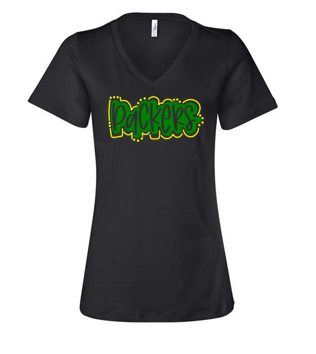 Women's V-Neck Shirt- Packers