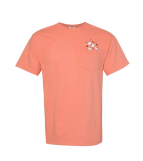 Comfort Colors Pocket Tee (Ghosts)